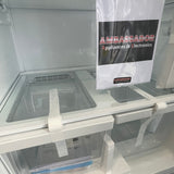 GE 32.88” (17.3 Cu.Ft) Frost Free Upright Freezer (White) ENERGY STAR