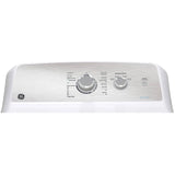 GE 27” (7.2 Cu.Ft) Electric Vented Dryer with SaniFresh cycle (White)