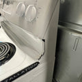 GE 30” (5.0 Cu.Ft) Electric Free Standing Coil Range Stove with 4 Burners (White)