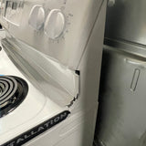 GE 30” (5.0 Cu.Ft) Electric Free Standing Coil Range Stove with 4 Burners (White)