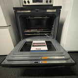 30” Amana (4.8 Cu.Ft) Stainless Steel Electric 4 Element Range Stove with Extra-Large Oven Window