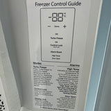 32.87” GE (17.3 Cu.Ft) Frost Free Upright Freezer (White)
