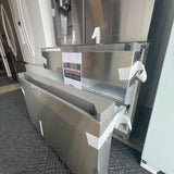 36” Moffat (21.7 Cu.Ft) 4-Door Refrigerator Ice/Water Dispenser in Stainless Steel ENERGY STAR