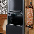 27” GE Laundry Center Washer (4.5 Cu.Ft) Dryer (5.9 Cu.Ft) Diamond Grey