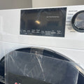 GE 24” (4.1 Cu.Ft) Vented Electric Dryer Stainless Steel Drum in White - ENERGY STAR
