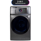 28” GE Profile (5.5 Cu.Ft) All-in-One Washer/Dryer with Ventless Heat Pump