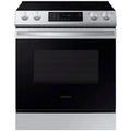 30” Samsung (6.3 Cu.Ft) Electric Slide-in Range Stove with Fan Convection Oven - Wi-Fi Connectivity (Stainless Steel) 5 Elements