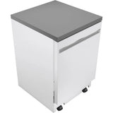 GE 24” Portable Dishwasher with Sanitize Cycle & Stainless Steel Tub (ENERGY STAR) 12 Place Settings
