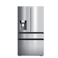 36” Moffat (21.7 Cu.Ft) 4-Door Refrigerator Ice/Water Dispenser in Stainless Steel ENERGY STAR
