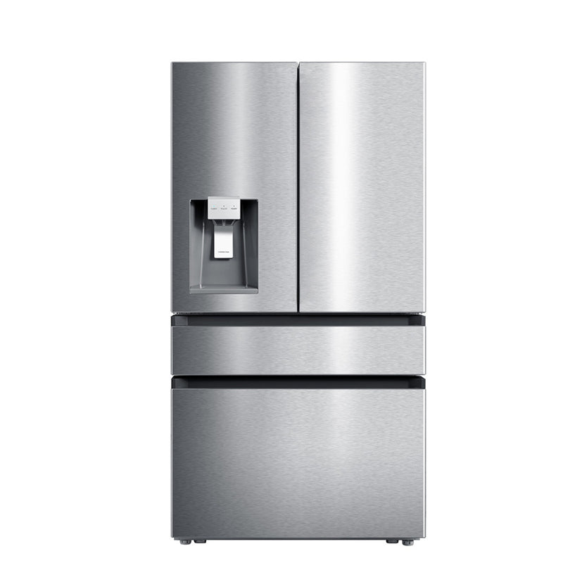 36” Moffat (21.7 Cu.Ft) 4-Door Refrigerator Ice/Water Dispenser in Stainless Steel ENERGY STAR