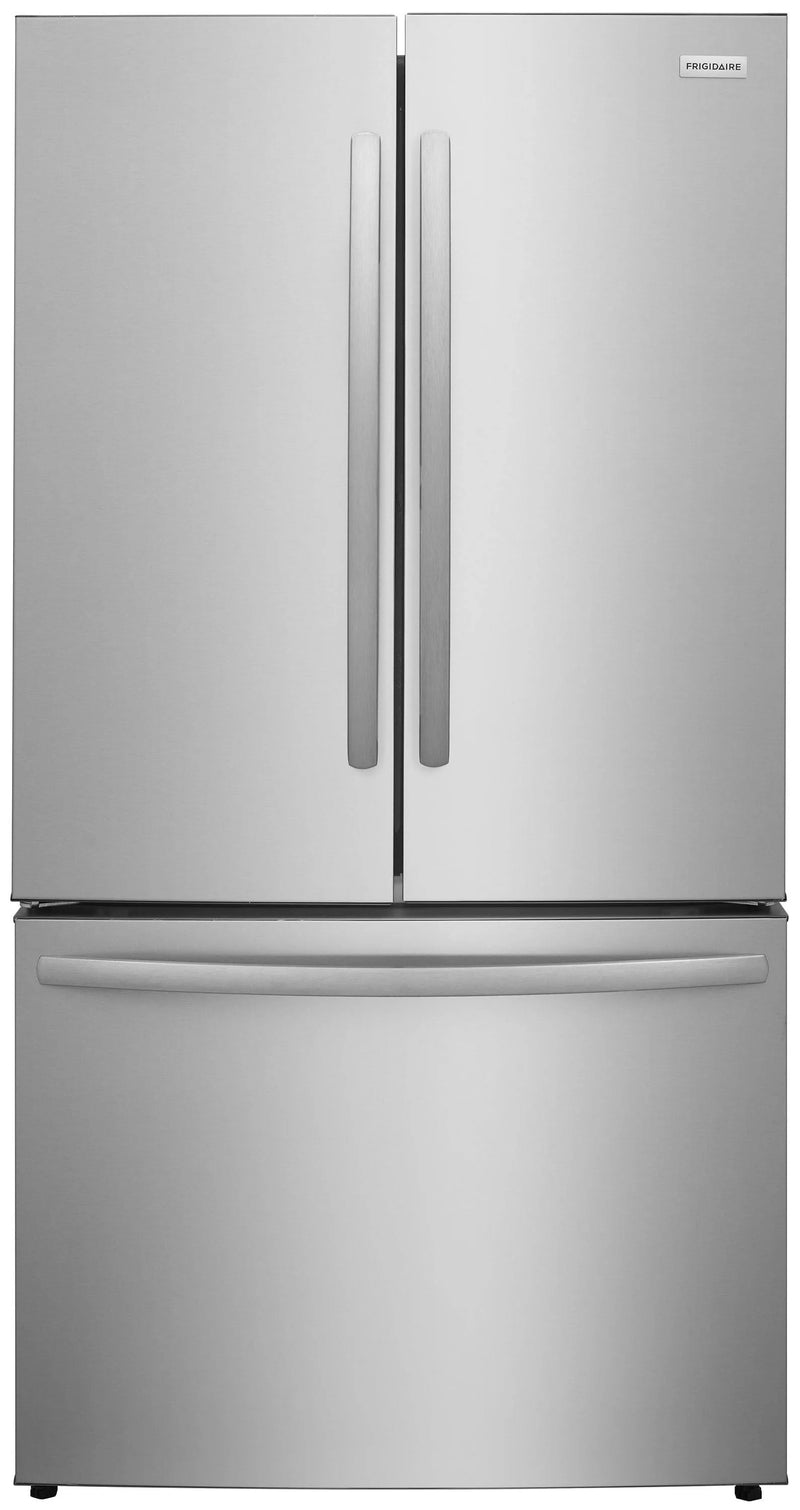 Frigidaire 36” (28.8 Cu.Ft) French Door Refrigerator with Internal Water & Ice Dispenser in Smudge-Proof Stainless Steel - ENERGY STAR