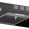 30" Forno Cappa Black 200 CFM Under Cabinet Range Hood -