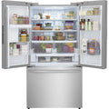 Frigidaire 36” (28.8 Cu.Ft) French Door Refrigerator with Internal Water & Ice Dispenser in Smudge-Proof Stainless Steel - ENERGY STAR