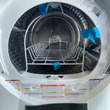 GE 24” (4.1 Cu.Ft) Vented Electric Dryer Stainless Steel Drum in White - ENERGY STAR