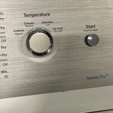 GE 27” (7.2 Cu.Ft) Electric Vented Dryer with SaniFresh cycle (White)