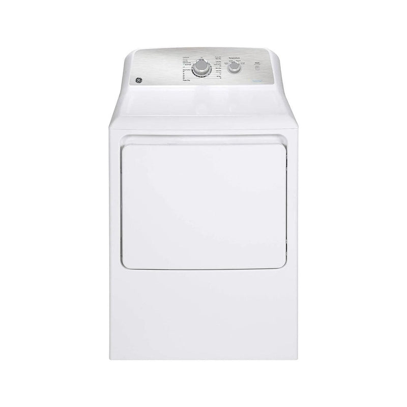 GE 27” (7.2 Cu.Ft) Electric Vented Dryer with SaniFresh cycle (White)