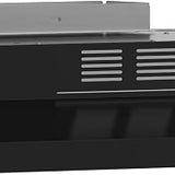 30" Forno Cappa Black 200 CFM Under Cabinet Range Hood -