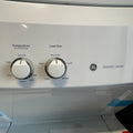 27” GE Electric 4.4 Cu.Ft (I.E.C) Washer and 5.9 Cu.Ft Dryer Laundry Centre (White)
