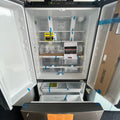 36” GE (21.9 Cu.Ft) Counter Depth French Door Refrigerator with Internal Water & Ice Dispenser (Stainless Steel)