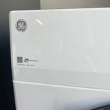 GE 24” (4.1 Cu.Ft) Vented Electric Dryer Stainless Steel Drum in White - ENERGY STAR