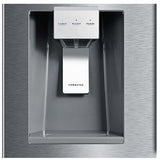 36” Moffat (21.7 Cu.Ft) 4-Door Refrigerator Ice/Water Dispenser in Stainless Steel ENERGY STAR