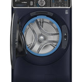 GE Profile 28” (6.1 Cu.Ft) Smart Front Load Washer with UltraFresh Vent System+ with OdorBlock (Sapphire Blue) Stackable