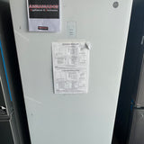 GE 32.88” (17.3 Cu.Ft) Frost Free Upright Freezer (White) ENERGY STAR