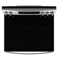 30” GE (5.0 Cu.Ft) Electric Convection Range Stove with No-Preheat Air Fry & Self Clean (Stainless Steel)