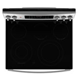 30” GE (5.0 Cu.Ft) Electric Convection Range Stove with No-Preheat Air Fry & Self Clean (Stainless Steel)