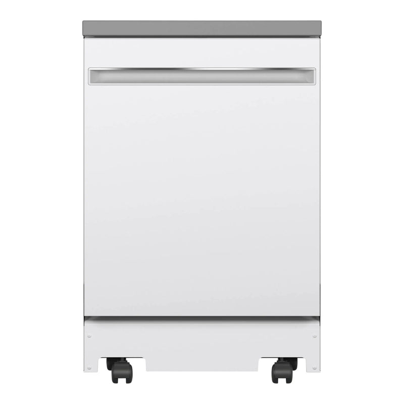 GE 24” Portable Dishwasher with Sanitize Cycle & Stainless Steel Tub (ENERGY STAR) 12 Place Settings