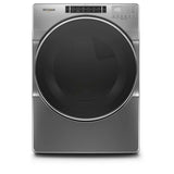 27” Whirlpool (7.4 Cu.Ft) Stackable Electric Vented Dryer with Moisture Sensing, Steam & Energy Star - Chrome Shadow