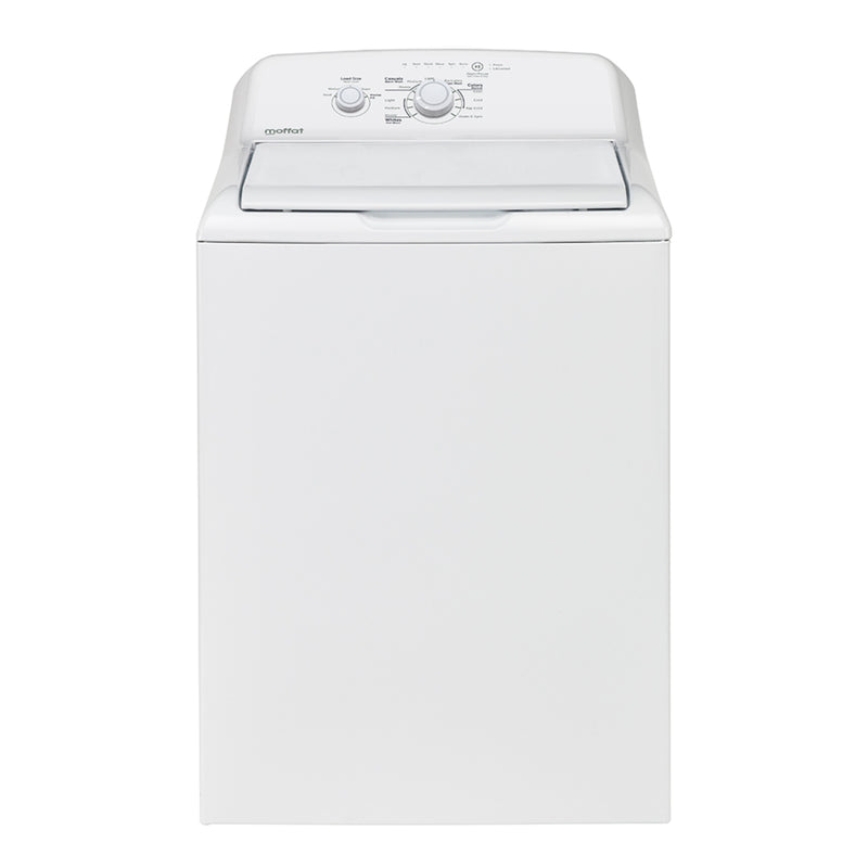 27” Top Load Moffat Washer & GE Dryer Set (White)