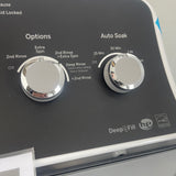 27” GE (4.9 Cu.Ft) Top Load Washer with Agitator (White)