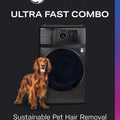 28” GE Profile (5.5 Cu.Ft) All-in-One Washer/Dryer with Ventless Heat Pump