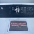 27” GE Top Load Washer (4.9 Cu.Ft) & Electronic Dryer (7.2 Cu.Ft) Set in White