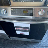 30” Samsung (6.3 Cu.Ft) Electric Slide-in Range Stove with Fan Convection Oven - Wi-Fi Connectivity (Stainless Steel) 5 Elements