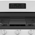 GE 30” (5.0 Cu.Ft) Gas Range Stove with Steam clean & Precise Simmer Burner Broil drawer Oven in Stainless Steel