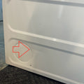 27” GE Top Load Washer (4.9 Cu.Ft) & Electronic Dryer (7.2 Cu.Ft) Set in White