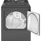 Whirlpool 29” (7.0 Cu.Ft) Electric Vented Dryer (Volcano Black) Steam