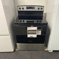 30” Amana (4.8 Cu.Ft) Stainless Steel Electric 4 Element Range Stove with Extra-Large Oven Window