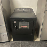 Whirlpool 29” (7.0 Cu.Ft) Electric Vented Dryer (Volcano Black) Steam