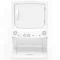 27” GE Electric 4.4 Cu.Ft (I.E.C) Washer and 5.9 Cu.Ft Dryer Laundry Centre (White)