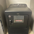 Whirlpool 29” (7.0 Cu.Ft) Electric Vented Dryer (Volcano Black) Steam