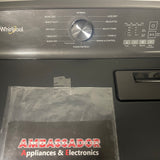 Whirlpool 29” (7.0 Cu.Ft) Electric Vented Dryer (Volcano Black) Steam