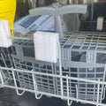 GE 24” Portable Dishwasher with Sanitize Cycle & Stainless Steel Tub (ENERGY STAR) 12 Place Settings