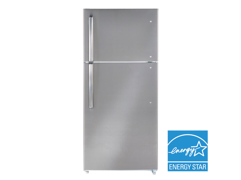 30” Moffat (18 Cu.Ft) Top Freezer Refrigerator Stainless Steel