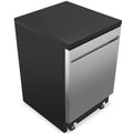 24” GE Portable Stainless Steel Dishwasher