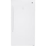 32.87” GE (17.3 Cu.Ft) Frost Free Upright Freezer (White)