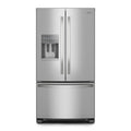 36” Whirlpool (25 Cu.Ft) French Door Refrigerator with Water & Ice Dispenser (Stainless Steel)