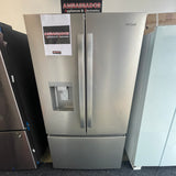 36” Whirlpool (30 Cu.Ft) French Door Refrigerator with In-Door Water and Ice Maker in Fingerprint Resistant Stainless Steel (ENERGY STAR)
